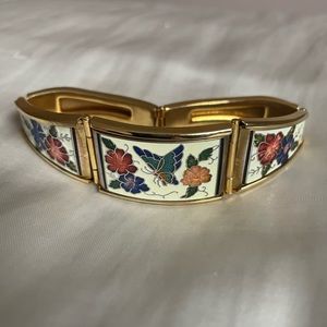 Cloisonné Vintage Enamel Bracelet